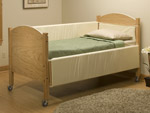sleepsafe bed with padding